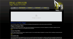 Desktop Screenshot of dial-a-digger.co.uk